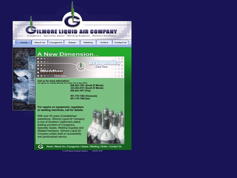Gilmore-Liquid-Air-Company Homepage 1440px