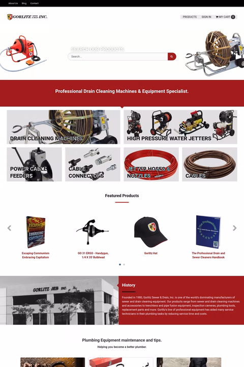 Gorlitz-Sewer-Drain Homepage 1440px