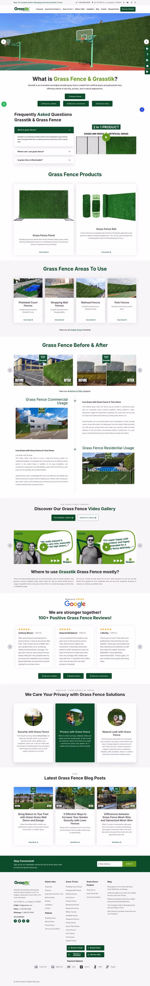 Grasstik Homepage 1440px