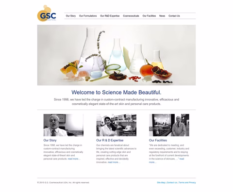 Gs-Cosmeceutical-Usa Homepage 1440px