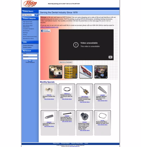 Handpiece-Parts-Products Homepage 1440px