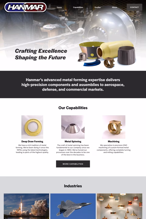 Hanmar Homepage 1440px