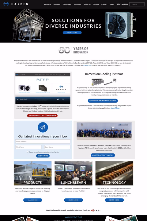 Hayden-Industrial-Products Homepage 1440px