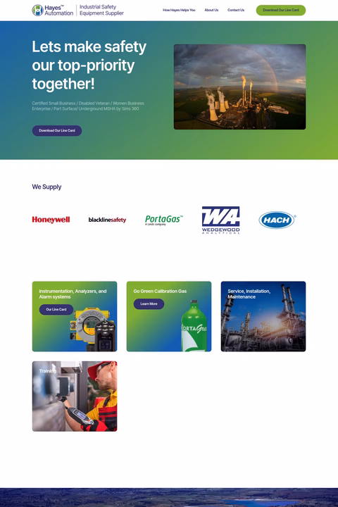 Hayes-Automation Homepage 1440px