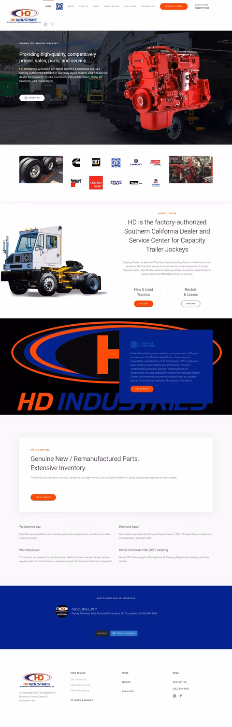 Hd-Industries Homepage 1440px