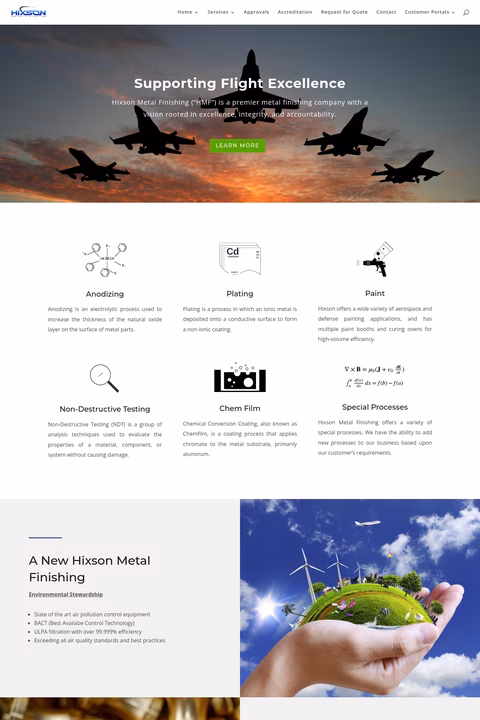 Hixson-Metal-Finishing Homepage 1440px