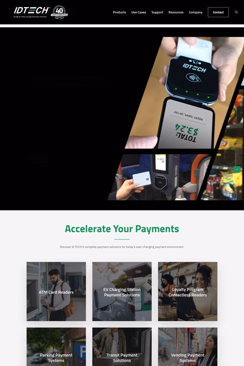 Id-Tech Homepage 1440px