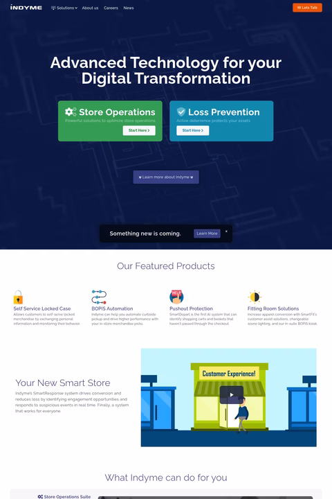 Indyme-Solutions Homepage 1440px