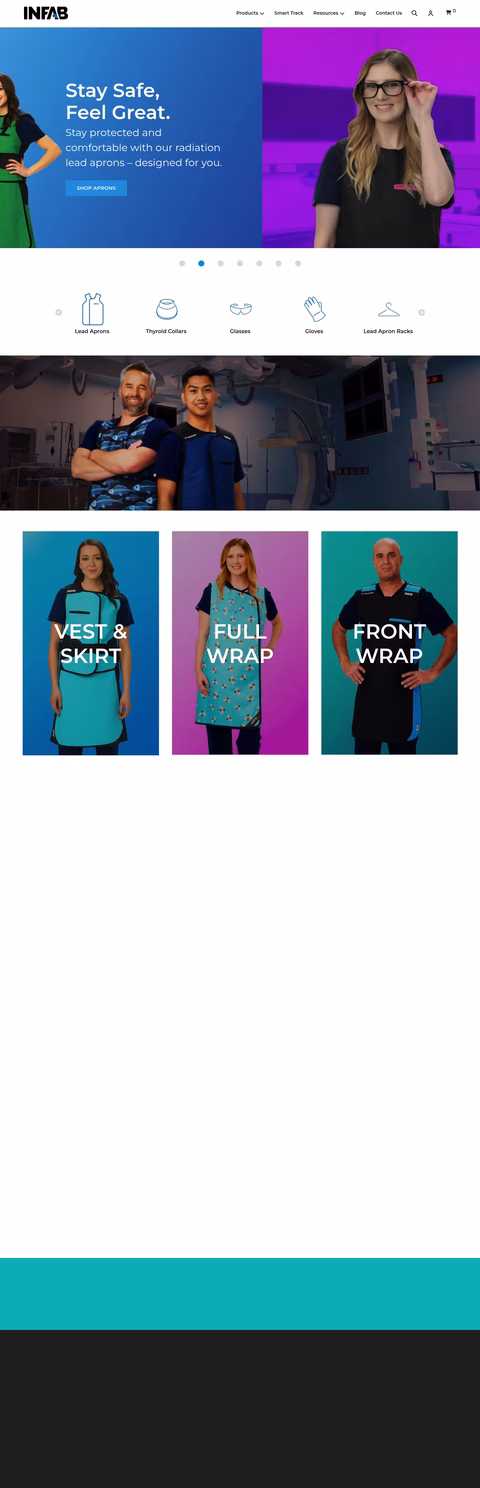 Infab Homepage 1440px