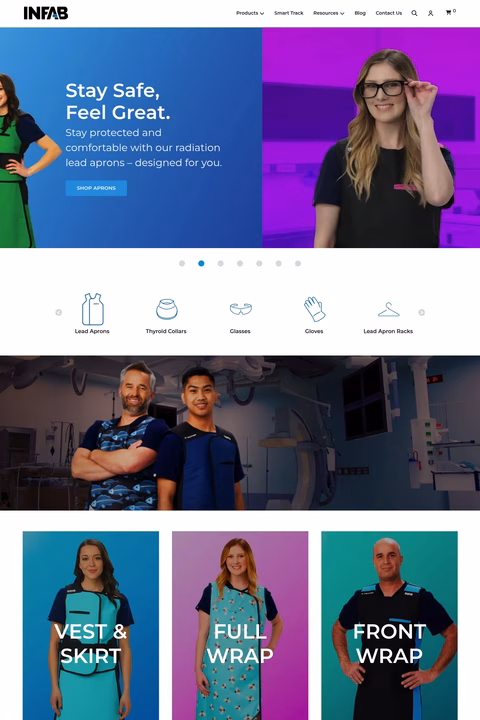 Infab Homepage 1440px