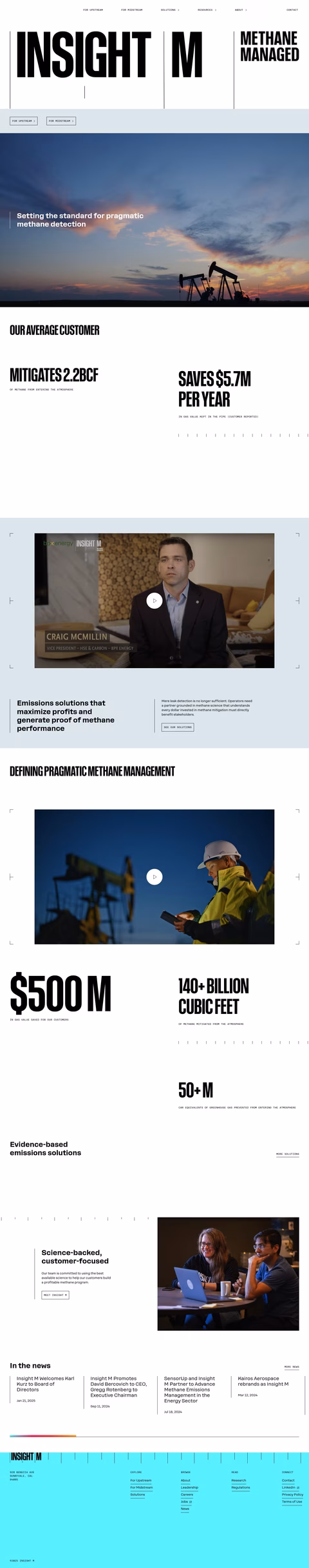 Insight-M Homepage 1440px