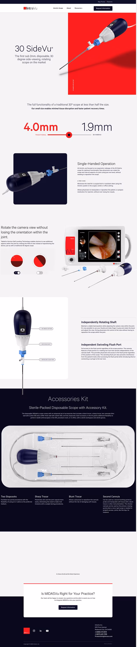 Intravu Homepage 1440px