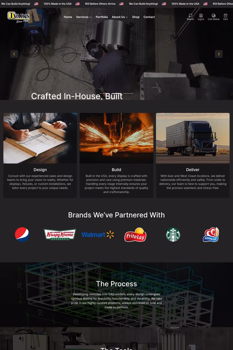 Ivars-Display Homepage 1440px
