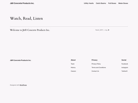 J-R-Concrete-Products Homepage 1440px