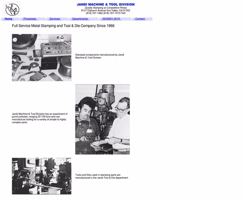 Jandi-Machine-Tool Homepage 1440px