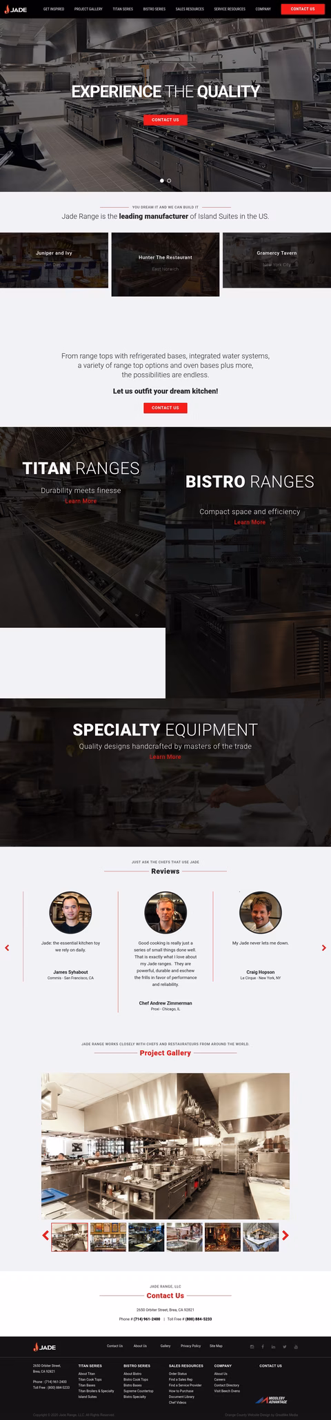 Jade-Products Homepage 1440px