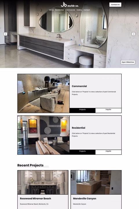 Jb-Marble-Company Homepage 1440px