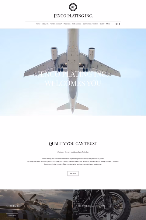Jenco-Plating-Inc Homepage 1440px