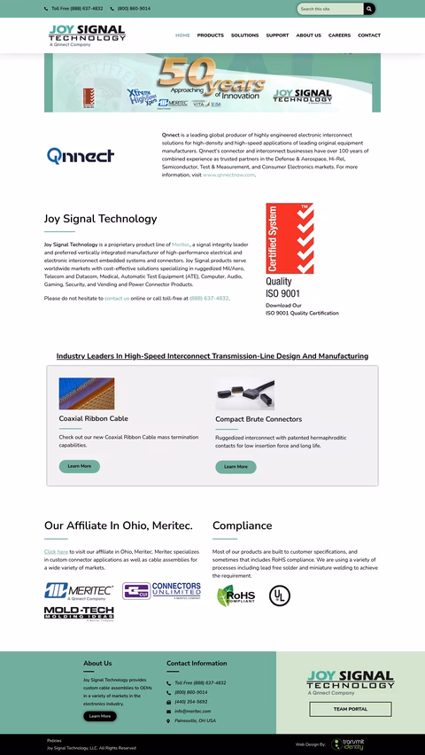 Joy-Signal-Technology Homepage 1440px