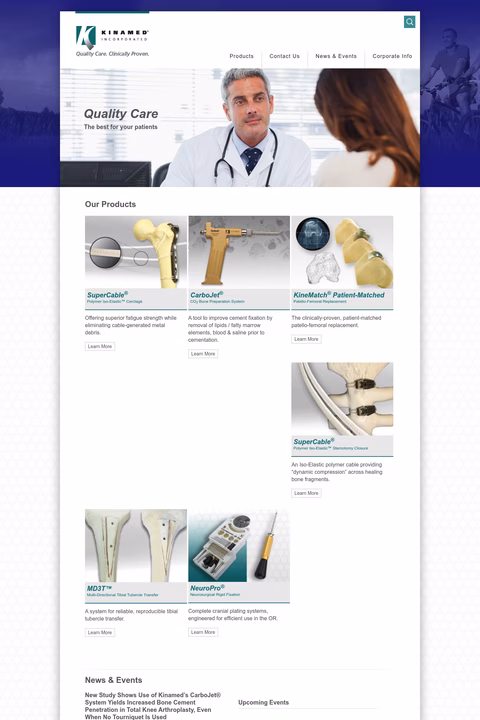Kinamed-Inc Homepage 1440px