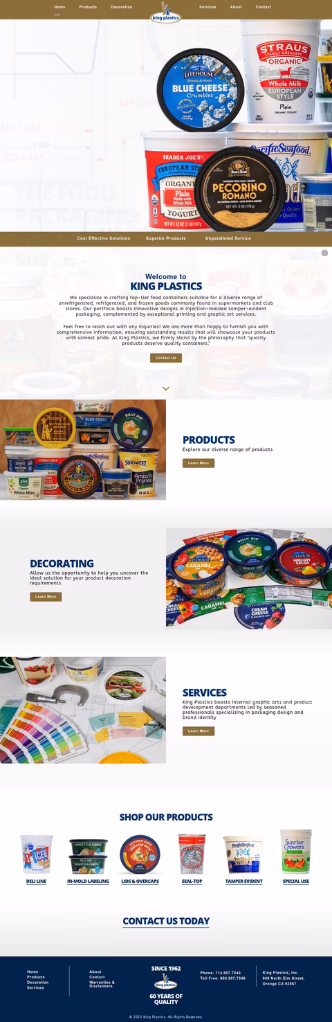 King-Plastics Homepage 1440px