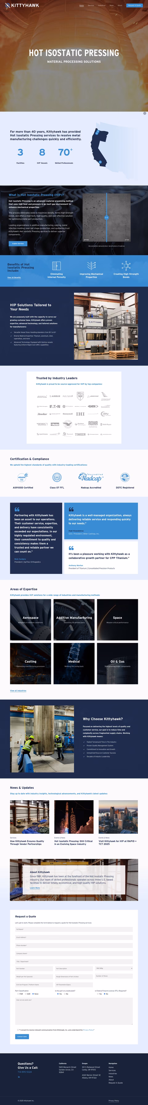Kittyhawk-Inc Homepage 1440px