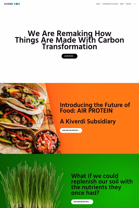 Kiverdi Homepage 1440px