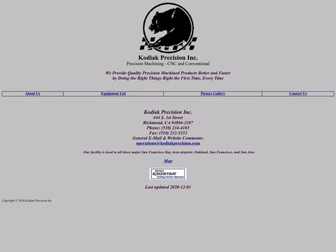 Kodiak-Precision Homepage 1440px
