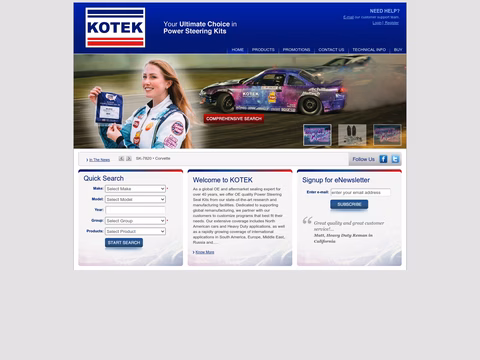 Kotek-America Homepage 1440px