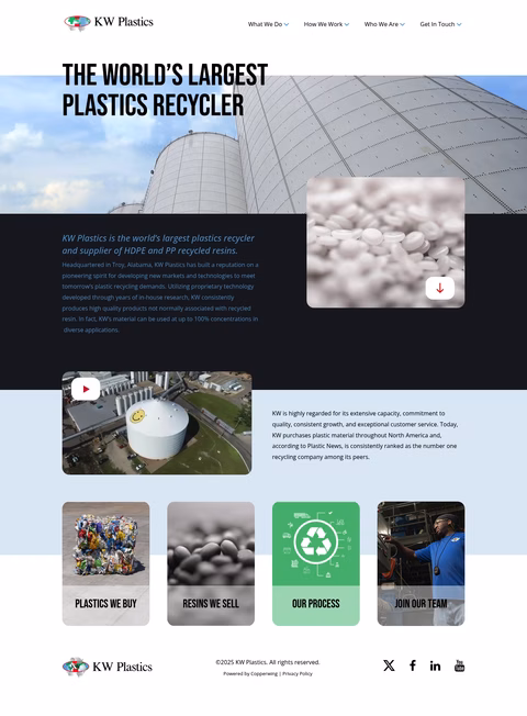 Kw-Plastics Homepage 1440px