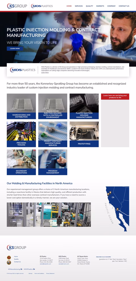 Kennerly-Spratling-Inc Homepage 1440px