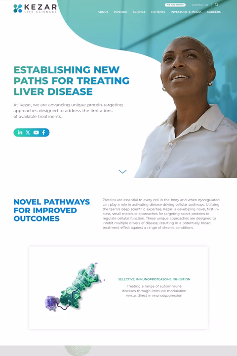 Kezar-Life-Sciences Homepage 1440px