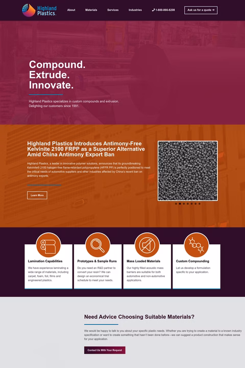 Highland-Plastics-Mi Homepage 1440px