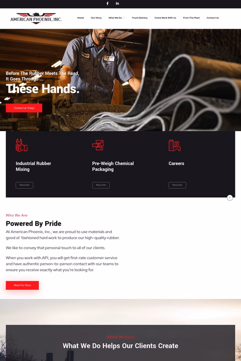 American-Phoenix Homepage 1440px