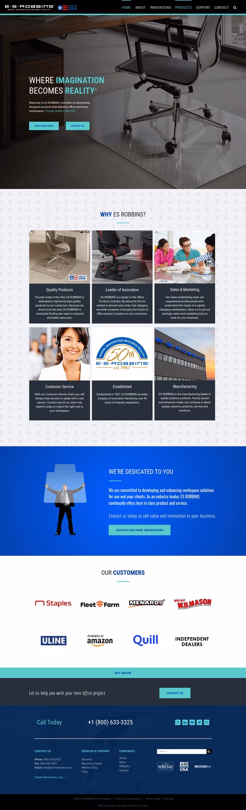 Es-Robbins Homepage 1440px