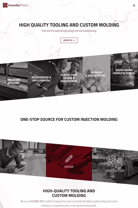 Innovative-Plastics-Inc Homepage 1440px