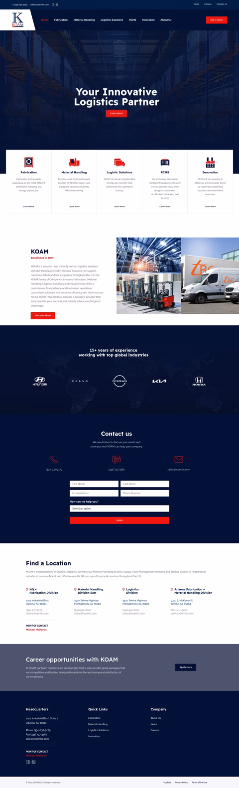 Koam-Llc Homepage 1440px