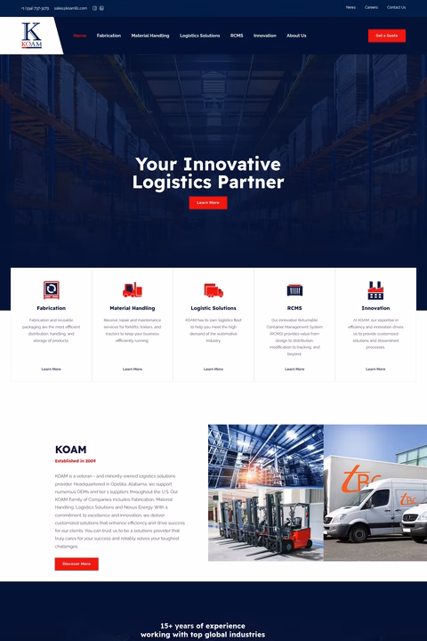 Koam-Llc Homepage 1440px