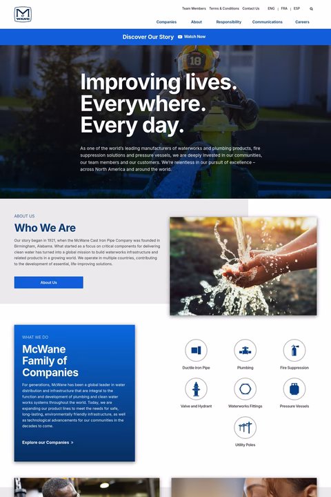 Mcwane-Inc Homepage 1440px