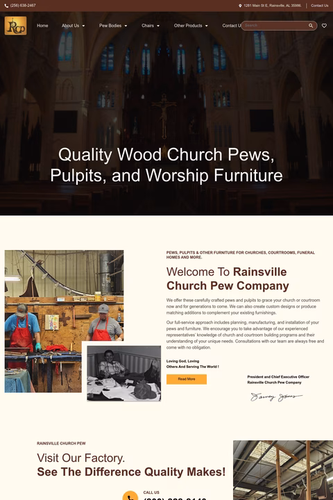 Rainsville-Church-Pew-Company Homepage 1440px