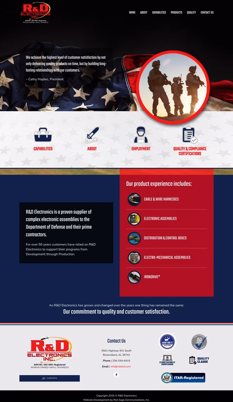 R-D-Electronics Homepage 1440px