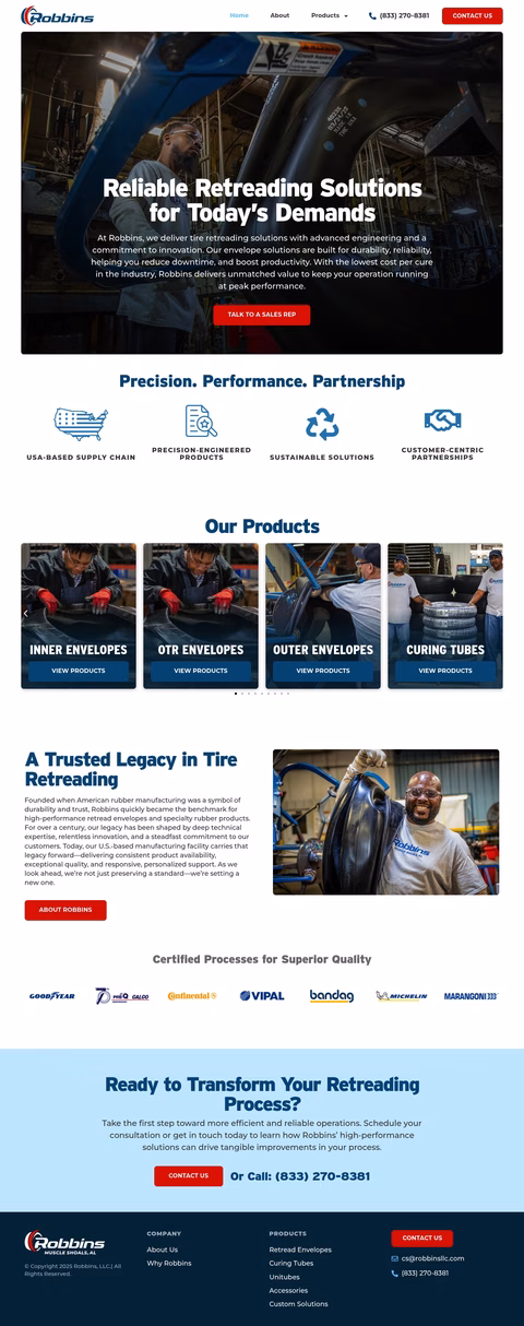 Robbins Homepage 1440px