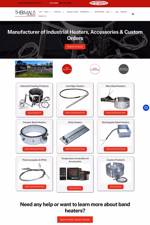 Thermal-Corporation Homepage 1440px