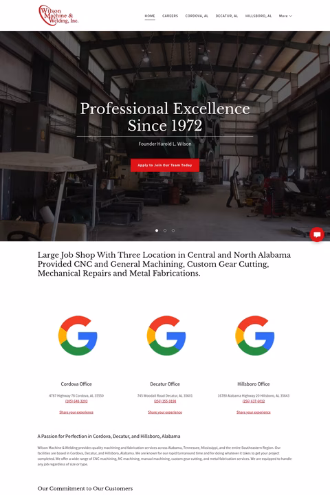 Wilson-Machine-Welding Homepage 1440px
