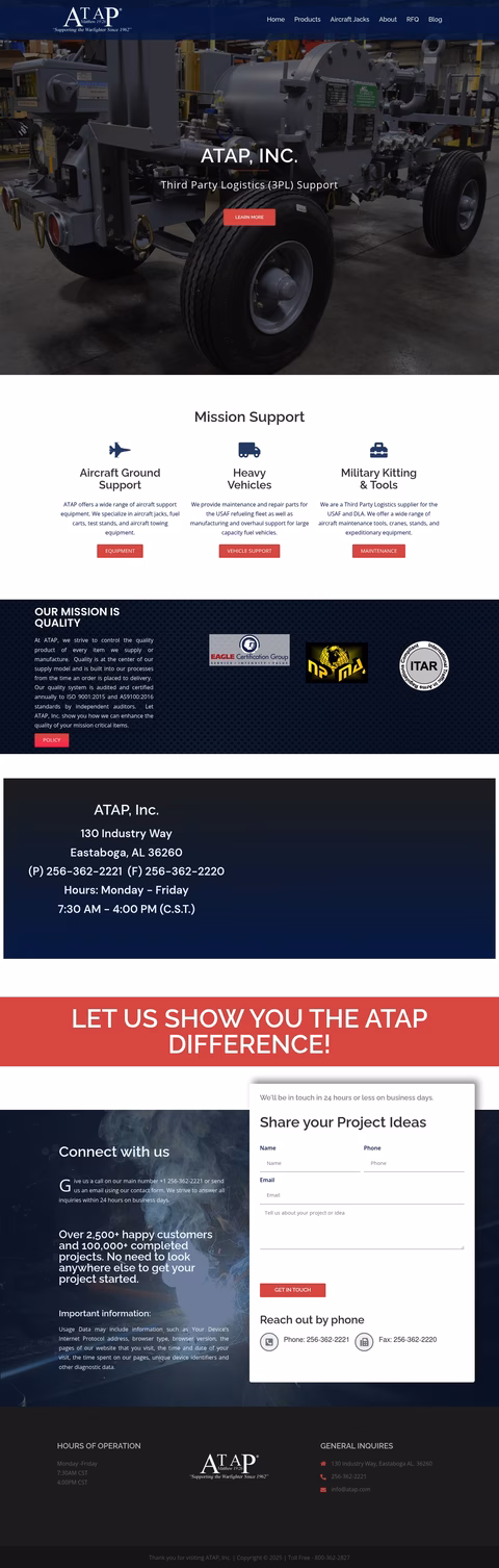 Atap-Inc Homepage 1440px