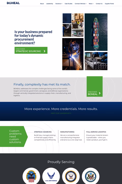 Boneal-Aerospace Homepage 1440px