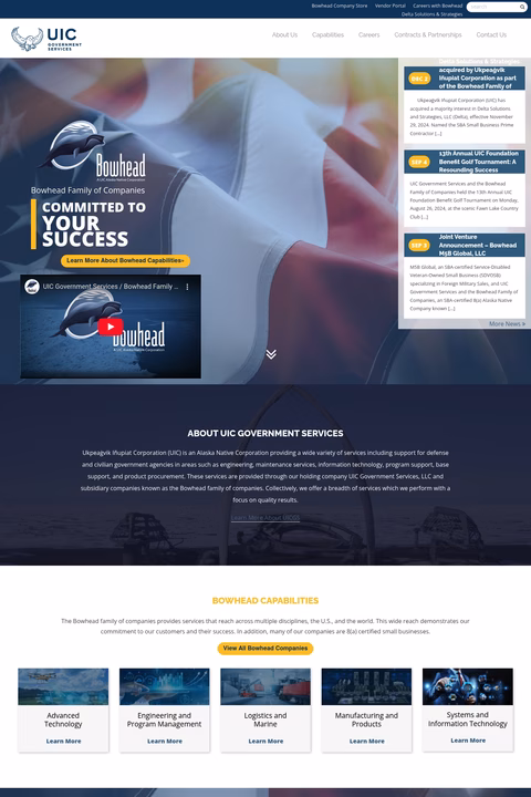 Bowhead Homepage 1440px