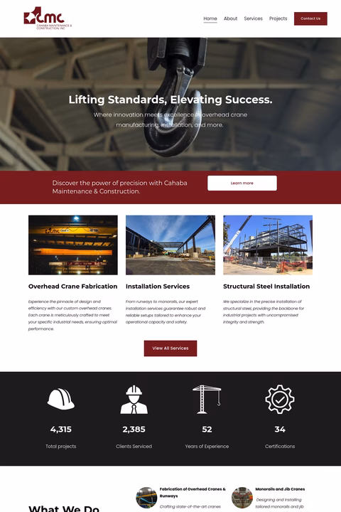 Cahaba-Maintenance-Construction Homepage 1440px