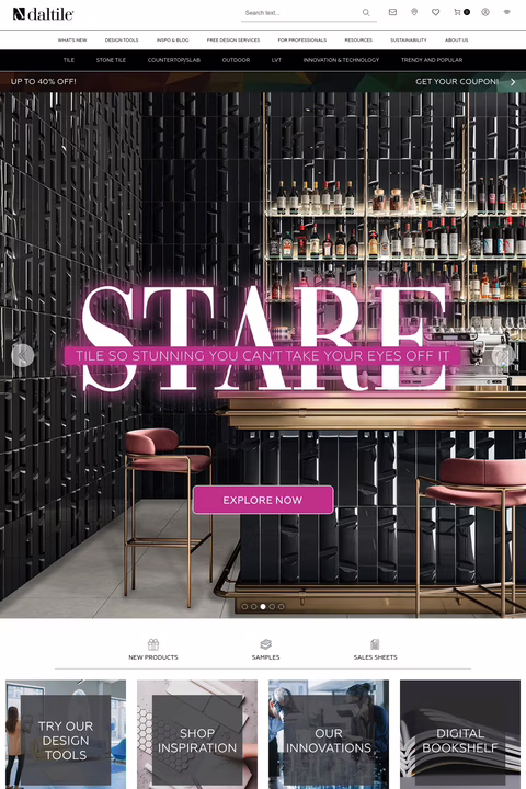 Daltile Homepage 1440px