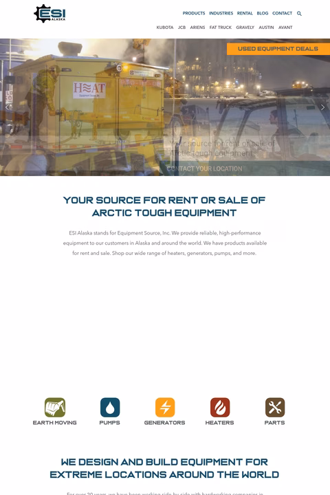 Equipment-Source Homepage 1440px